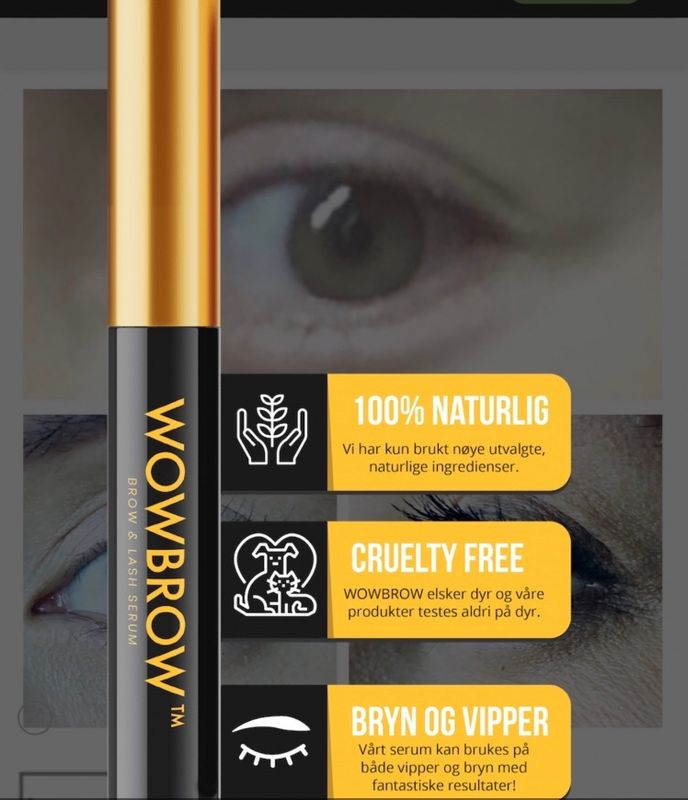 Wowbrow bryn og vippeserum