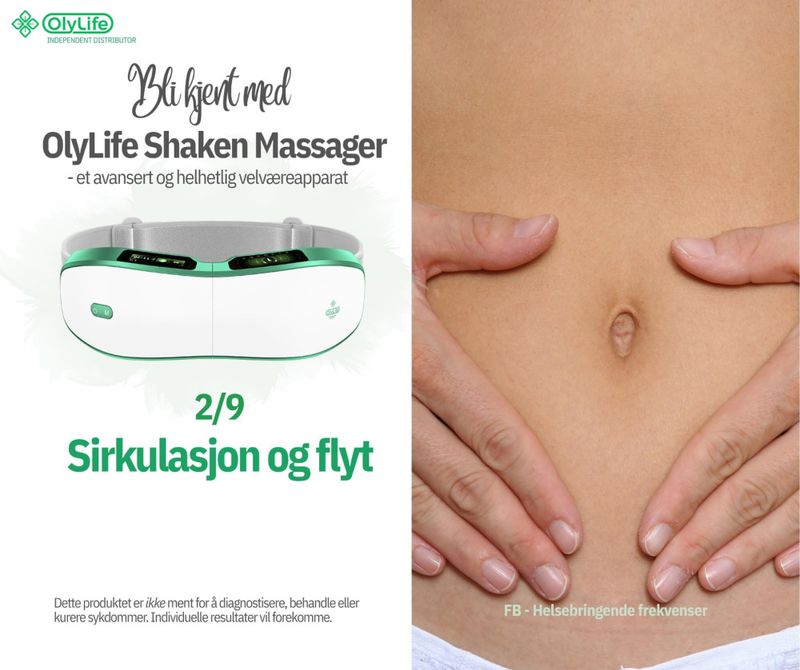 Shaken massager